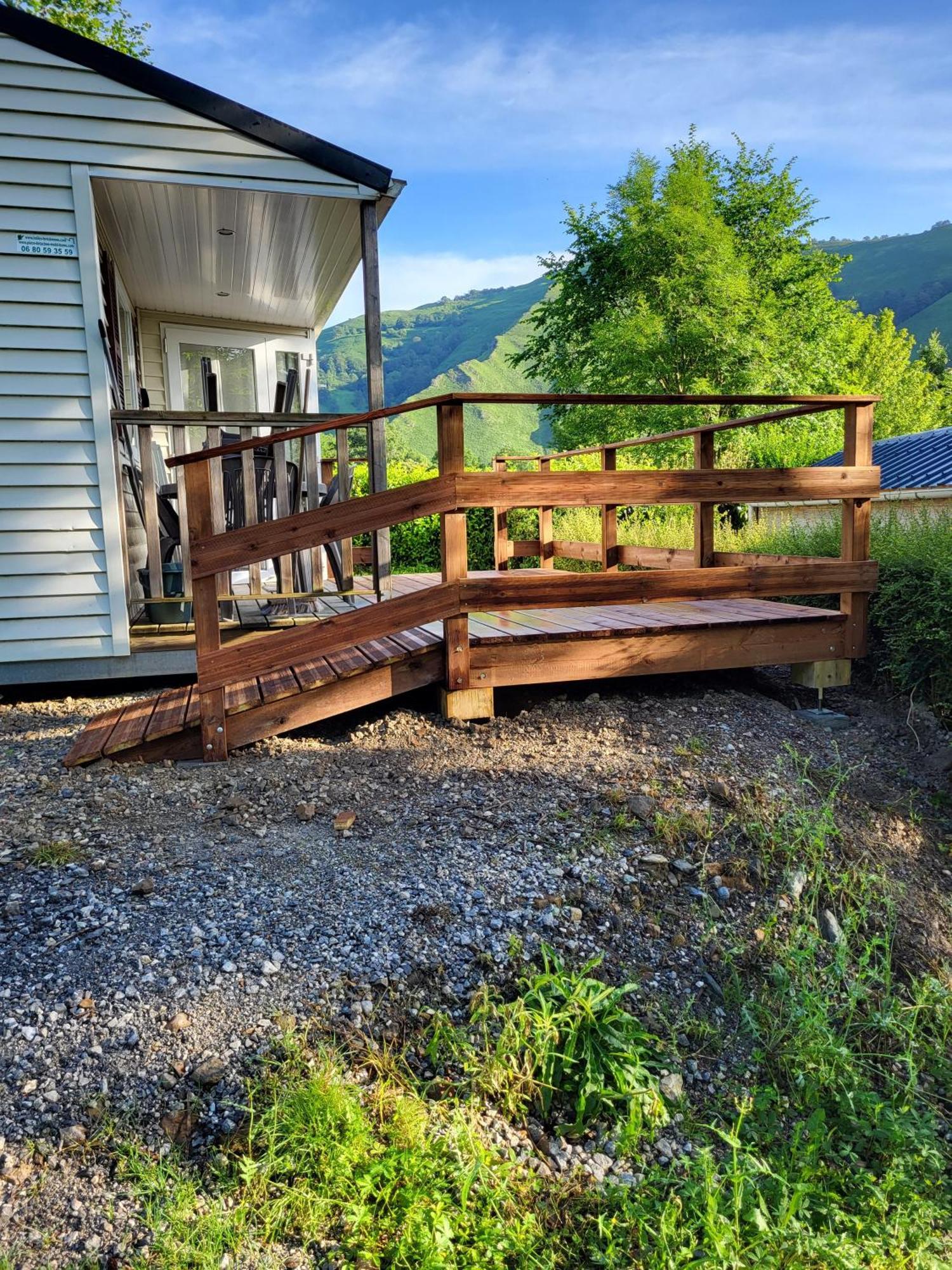 Camping Ixtila Mobilhome Betzuela Ларро Экстерьер фото
