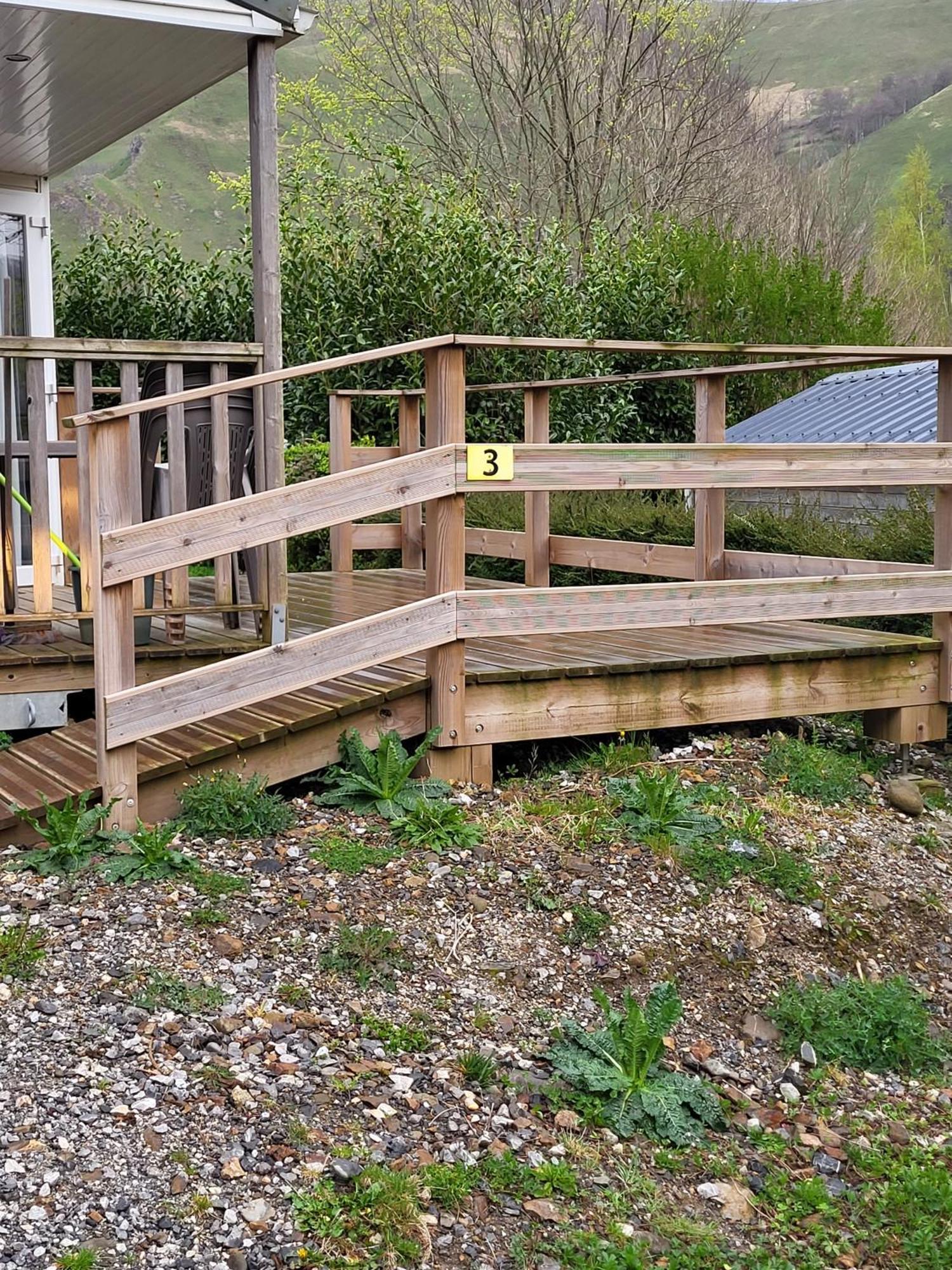 Camping Ixtila Mobilhome Betzuela Ларро Экстерьер фото